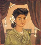 Frida Kahlo Portrait of Lupita Morillo oil painting artist